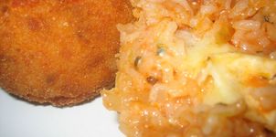 Arancini (Bolas italianas de arroz)