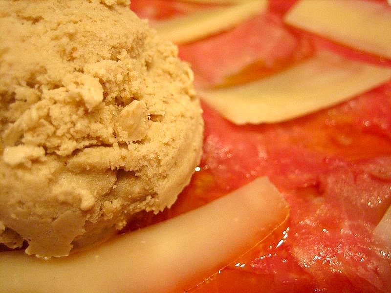 Carpaccio de ternera al helado de boletus