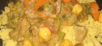 Cous cous de cordero