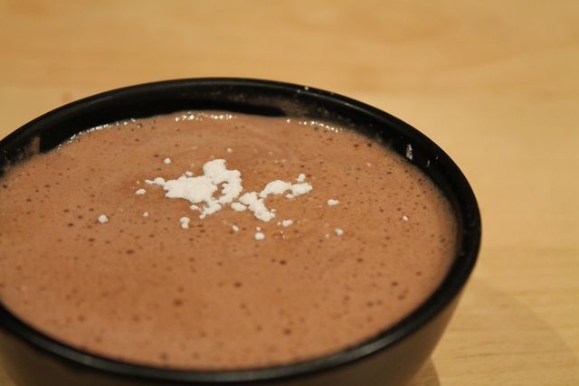 Crema de cacao ligera