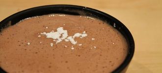 Crema de cacao ligera