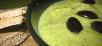 Crema de calabacÃ­n al queso