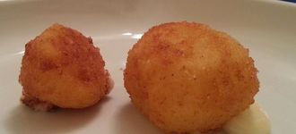 Croquetas de queso de tetilla