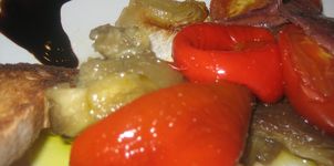 Escalibada con anchoas