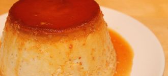 Flan de queso