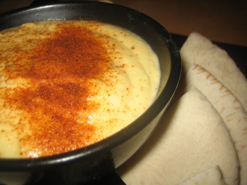 Hummus (crema de garbanzos Ã¡rabe)