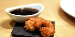 Langostinos panko con salsa teriyaki