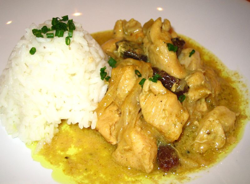 Pollo al curry