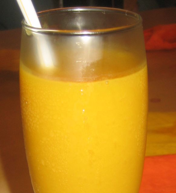 Sorbete de mango, lima y maracuyÃ¡