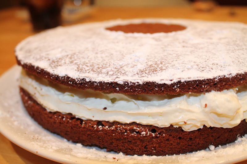 Tarta de chocolate