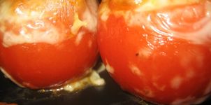 Tomates rellenos de pollo