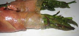 Rollitos de trigueros y jamÃ³n serrano